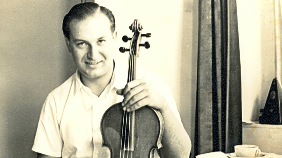 Peter Schidlof 1952, Amadeus Quartet Archive at the RCM